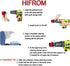 HIFROM Drill Brush - 4 inch Power Drill Attachment Soft Bristle White Quick Change Shaft Scrub Cleaning Brush for Carpet, Upholstery, Leather, Gla...
