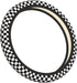 Black White Square Grid Pattern Steering Wheel Covers,Anti Slip Sweat Absorption Elasticity Car Accessories Steering Wheel Protector Universal 15 ...