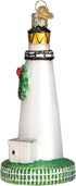 Old World Christmas Collection Glass Blown Ornaments for Christmas Tree Ocracoke Lighthouse...
