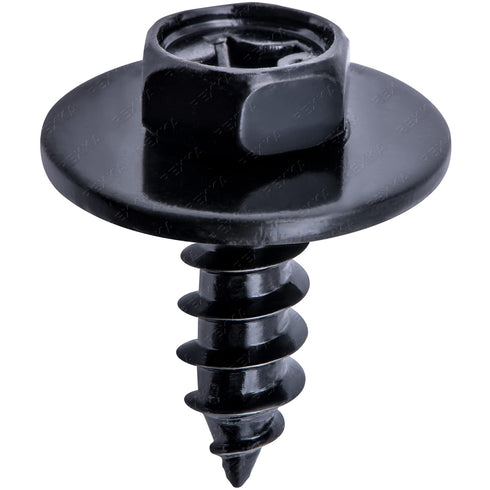 Rexka 30pcs Bumper Cover Rocker Molding Splash Shield Screw for Toyota 90159-60525 Avalon Camry Highlander Sienna Venza...
