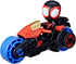 Spidey and His Amazing Friends Miles Morales Action Figure with Toy Motorcycle, Preschool Toys, Ages 3 and Up...