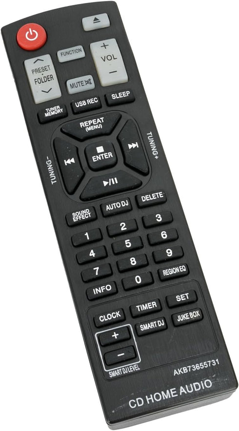 AKB73655731 Replace Remote Control for LG CD Home Audio CM9730 CMS9730F CM9950 CMS9950F CM9940...