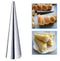 5 PCS Large Stainless Steel Conical Danish Large Screw Croissant Wrap Tool Baking Tool Horn Cake Mold...