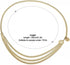 Tatibana Multilayer Metal Waist Chain Dress Belts Metal Belt for Women Girls Ladies Adjustable Body Waist Link Belts for Jeans Dresses...