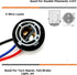 iJDMTOY 1157 7528 Wiring Harness Sockets Compatible with LED Bulbs, Turn Signal Lights, Brake Lights...