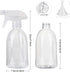 Empty Clear Plastic Spray Bottles 13.5oz/400ml Adjustable Nozzle Mist/Stream Water Spray Bottle Heavy Duty Spraying Bottles Plant Mister Spray Bot...