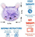 Boo Boo Ice Pack, Kids Reusable Ice Pack,Stress Relief Bag, Cute Children Gel Ice Pack for Kids Injuries, Breastfeeding, Wisdom Teeth, Pain Relief...