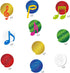 CC HOME 30Pack Music Note Hanging Swirls Piano Musical Note Ceiling Streamer Birthday Party Decorations Emotional Music Themed Party Favors for Ho...