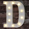 Pooqla LED Marquee Letter Lights Sign, Light Up Alphabet Letter for Home Party Wedding Decoration D...