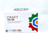 Hot Glue Gun with Heavy Duty Base/Stand and 20 Colour Glitter Glue Sticks...