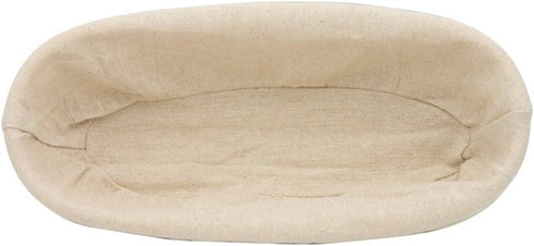 Banneton Bread Proofing Basket, BetterJonny Sourdough Proofing Basket 11 inch Long Oval Banneton Basket Sourdough Starter Kit...