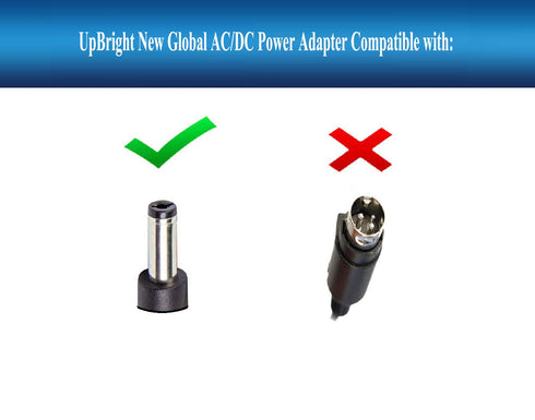 UPBRIGHT New USB Charging Cable 5V DC Charger Power Cord Compatible with Launch ABS SRS CRP123 CRP123I CRP129I OBD2 CRP123X CRP129 CRP129X CRP123E...