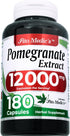 Lab | pomegranate | pomegranate extract capsules | 180 capsules | 12000 mg | pomegranate extract | pomegranate capsules | pomegranate supplement |...