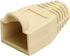 Cmple 50-Pack RJ45 Strain Relief Boots, RJ45 Boots for Cat6, Cat5e Ethernet RJ45 LAN Cable Connector Boots Cover - 50 PCS, Ivory...
