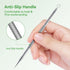Pimple Popper Tool Kit,Blackhead Remover Tool 5 Pcs Blackhead Extractor Tool for Face Comedone Zit Acne Whitehead Blemish, Stainless Steel Extract...