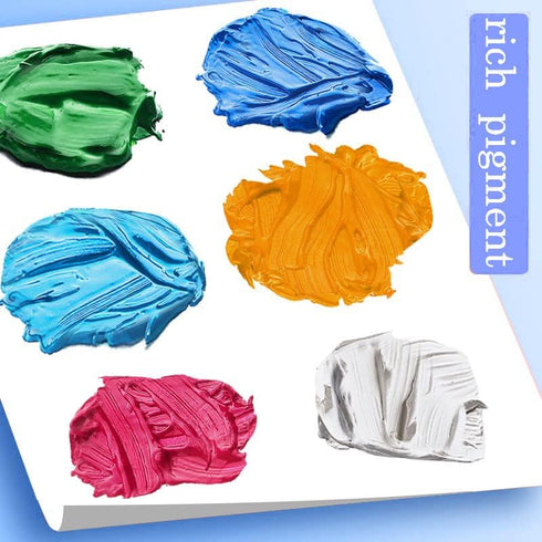 Permanent 12 Colors Fabric Paint Set for Clothes with 10 Pces Brush, Vibrant Color Textile Paints, Non-Fading Fabric Paints on T-Shirt, Jackets, S...