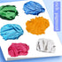 Permanent 12 Colors Fabric Paint Set for Clothes with 10 Pces Brush, Vibrant Color Textile Paints, Non-Fading Fabric Paints on T-Shirt, Jackets, S...