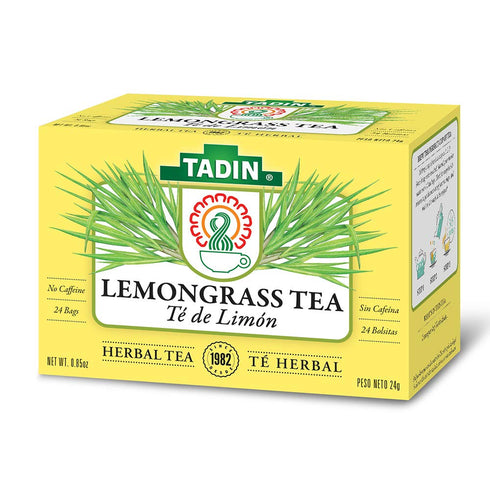 Lemongrass Lemon Tadin Tea - Te De Limon - Premium Tea for Nerves - PACK OF 2...