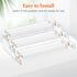 Lifewit Plastic 3-Tier Spice Rack, Clear Spice Organization for Cabinet, Counter, Organizer Shelf for Condiment, Seasoning, Syrup,Liquor, Medicine...