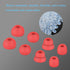 Replacement Eartips Silicone Earbuds Buds Set Earplug Compatible with PowerBeats Pro Beats Wireless Headset and universal for 3.8mm caliber headse...