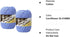 Lily Sugar 'N Cream Super Size Yarn 100% Cotton 4 oz Cornflower Set of 22......