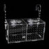 Fish Breeding Box for Aquarium Acrylic Fish Tank Breeder Divider Box with Suction Cups Transparent Hatchery Hanging Incubator for Fishes Shrimp Cl...