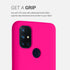 kwmobile Case Compatible with OnePlus Nord N10 5G Case - TPU Silicone Phone Cover with Soft Finish - Neon Pink...