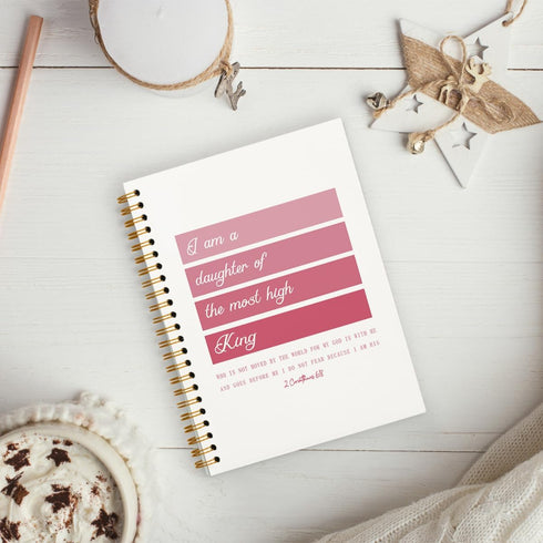 Christian Bible Verse Journaling Notebook - Christian Gifts for Women, Scripture Journal Prayer Notebook for Note Taking Church Work, Hardcover Sp...