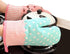 GreenFist Set of Two Oven Mitts | Heat Resistant Cotton Kitchen Pot Holder | Oven Glove | Kitchen Mitts (Dotted Blue)...