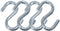 Paracord Planet - 4 Packs - S Shaped Hooks S Hanging Hooks S Metal Hanger - 3/8 Inch Thick, 3 Inches Long...