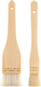 2PCS Flat Hake Paint Brushes, Hake Brush for Watercolor Brush Paint Artist Painting Brushes Set Sheep Hair Bristle for Watercolor, Wash Ceramic Po...