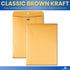 1InTheOffice Mailing Envelopes 6x9, Brown Envelopes, Manila Envelopes, Clasp Envelopes, Gummed Flaps, Brown, 25 Pack...