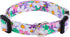 Rhea Rose Cute Floral Dog Collars with Rose Sunflower Daisy Patterns for Girl boy Dogs Purpler Sunflowers L...