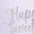 Happy Sweet 16 Cake Topper -Cheers to 16 Year - Happy 16th Birthday Cake Topper- Sweet Sixteen /16th Wedding Anniversary Party Decoration (Silver)...