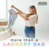 MUMI Travel Laundry Bag – Mesh Laundry Bags for Delicates with Hanger & Pouch | Delicates Bag for Washing Machine | Large Laundry Net Bag for Trav...