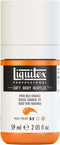 Liquitex Professional Soft Body Acrylic Paint, 59ml (2-oz) Bottle, Vivid Red Orange...