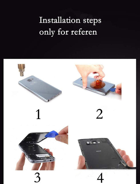 V60 ThinQ Back Glass Cover Replacement Housing Door with Tape Parts for LG V60 ThinQ V600 5G All Model with Tools (Classy White)...