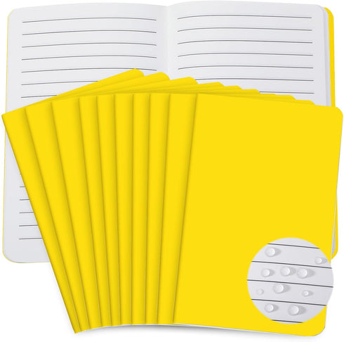 10 Pack Waterproof Pocket Notebook 3.5 x 5.5 Small Weatherproof Notepad Mini Field Notebook for Outdoor Activities Tactical Travel Recording Suppl...