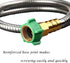 304 Stainless Steel Metal Garden Hose Connector 5 Feet Short Garden Water Hose Extension Extender, Drinking Water Hose Lead and BPA Free...