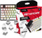 HyperX PBT Keycaps – Full Key Set, Double Shot PBT Material, English (US) Layout, 104 Keys – White...