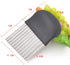 Guardians Crinkle Chopper, French Fries Potato Cutters Fruit Vegetable Wavy Chopper Knife Stainless Steel Blade Cutting Tool, Set of 2...