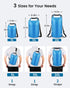 Waterproof Dry Bag, Roll Top Lightweight Waterproof Bag for Men Women 5L/10L/20L Dry Bags for Kayaking, Rafting, Beach, Boating, Swimming & Skiing...