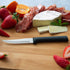 Rada Cutlery 3-Piece Cooking Essentials Knife Gift Set, Black Handles...
