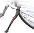 Bike Kickstand Adjustable Aluminum Alloy Bicycle Side Support, Bicycle Kickstand with Non-Slip Foot Pad Fit for 22" 24" 26" 28" Mountain Bike/700 ...