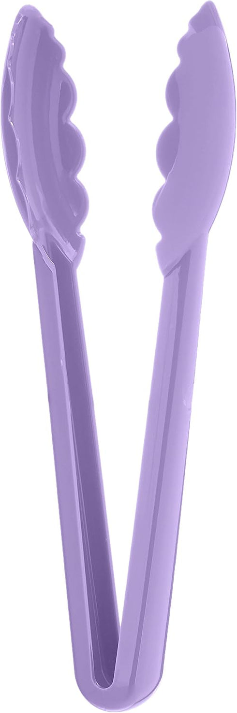 Mercer Culinary Hell's Tools Hi-Heat Utility Tongs, 9.5 Inch, Purple...