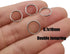 500pcs Stainless Steel Split Rings Double Loop Jump Rings Mini Connector Key Rings for Jewelry Making Necklaces Bracelet Earrings (0.7x10mm-12652)...