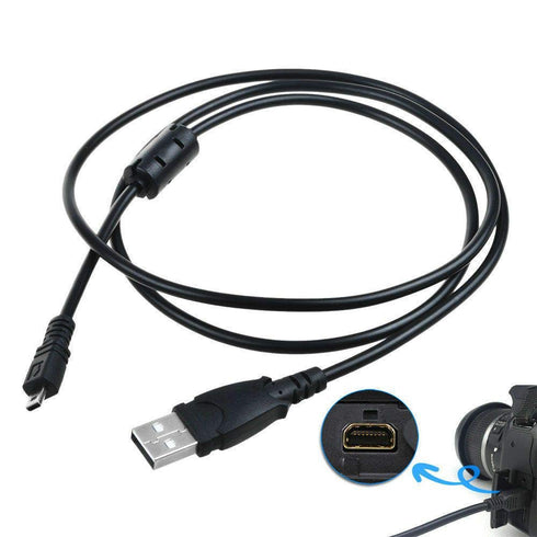 3ft USB Data Charger Cable for Nikon Coolpix S2600 S2500 S3000 S3200 S4300 S6100...