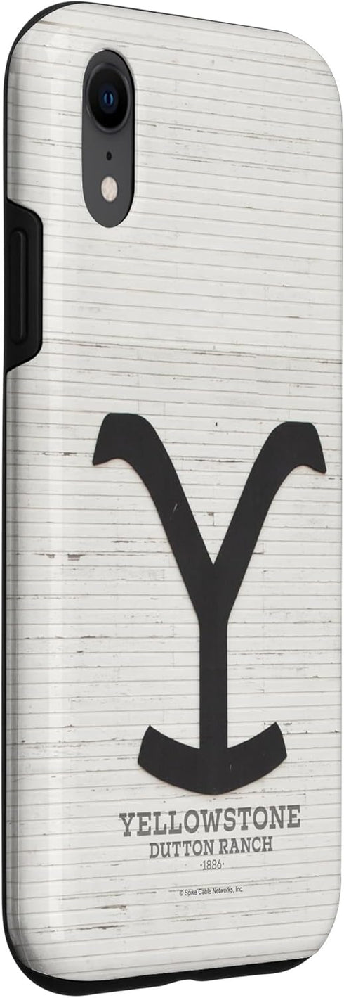 Yellowstone - Dutton Ranch White Barn Case for iPhone XR...