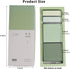 Green Lined Sticky Notes Set, 240 Sheets Pastel Sticky Note Pads, Self-Stick Index Tabs Cute Memo Notepads for School, Office and Home...