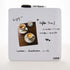 BAZIC Magnetic Dry Erase Board Tile 11.5"x11.5" Whiteboard, Markers and Magnets for Teacher Office Home, 1-Pack...
